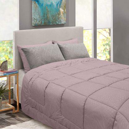 LINO ΠΑΠΛΩΜΑ EMB CONVEX DUSTY LILAC 160X240