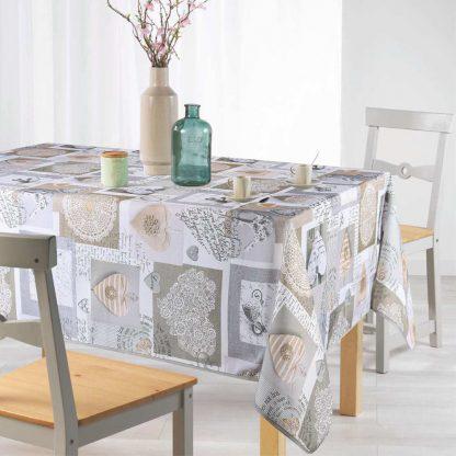 LINO ΤΡΑΠΕΖΟΜΑΝΤΗΛΟ PATTION BEIGE 150X220