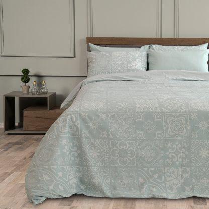 LINO ΠΑΠΛΩΜΑΤΟΘΗΚΗ DELUXE STEAM AQUA 220X240