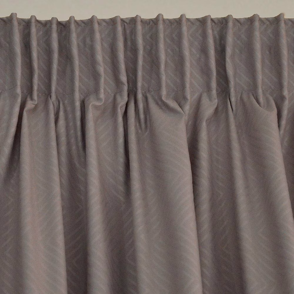 LINO ΚΟΥΡΤΙΝΑ EMBOSSED ΜΕ ΤΡΕΣΑ TAUPE 140X235 LINO ΚΟΥΡΤΙΝΑ EMBOSSED ΜΕ ΤΡΕΣΑ TAUPE 140X235