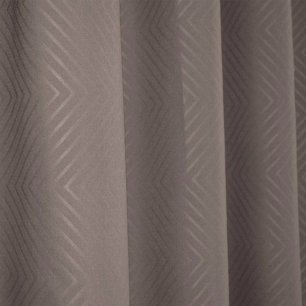 LINO ΚΟΥΡΤΙΝΑ EMBOSSED ΜΕ ΤΡΕΣΑ TAUPE 140X235 LINO ΚΟΥΡΤΙΝΑ EMBOSSED ΜΕ ΤΡΕΣΑ TAUPE 140X235