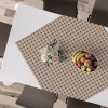 Καρέ Tartan 101 Μπεζ 90×90 Καρέ Tartan 101 Μπεζ 90×90