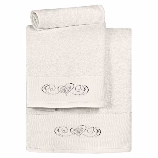 Σετ Πετσέτες Art 3174 Σετ 3τμχ Εκρού Σετ Πετσέτες Art 3174 Σετ 3τμχ Εκρού