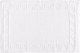 Ταπέτο Μπάνιου Neron Art 3018 Μαίανδρος 50x75 Λευκό