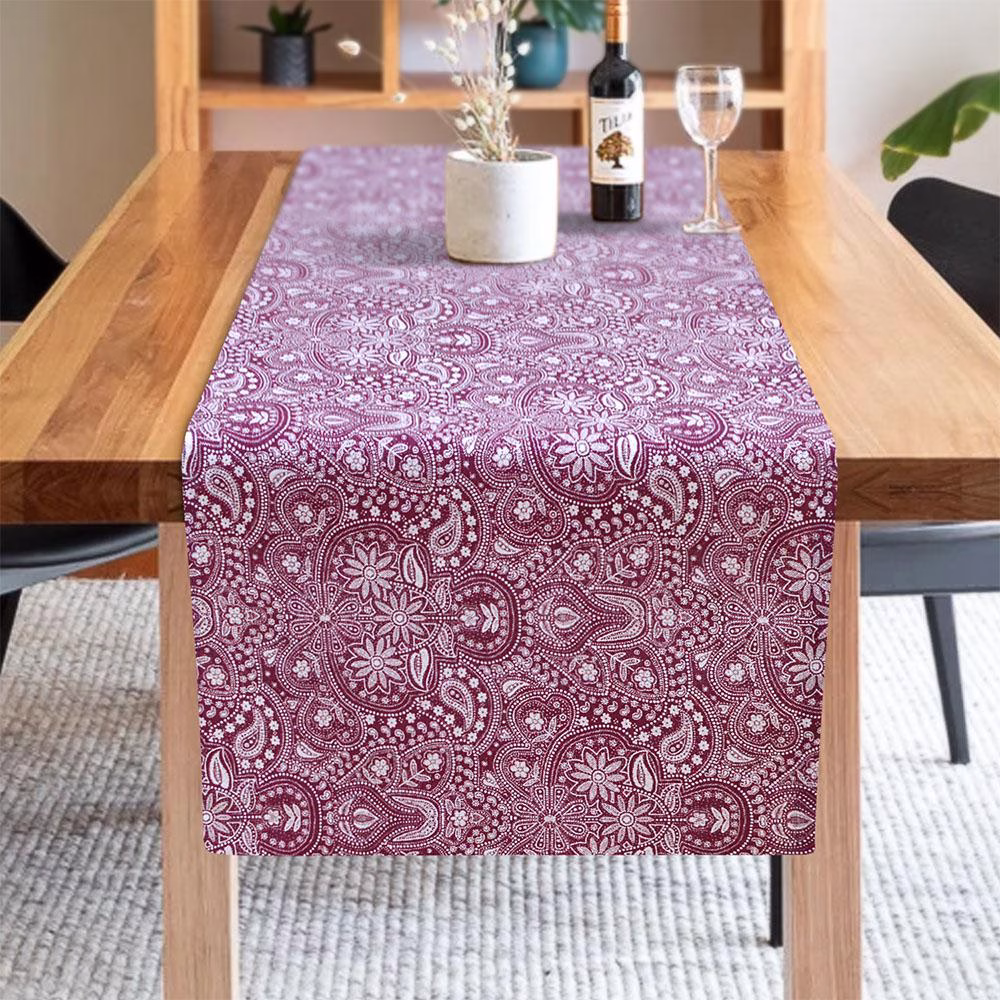 LINO ΤΡΑΒΕΡΣΑ SEFU 301 BURGUNDY 45X145 LINO ΤΡΑΒΕΡΣΑ SEFU 301 BURGUNDY 45X145