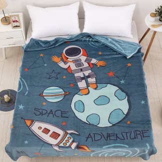 Κουβέρτα Μονή Art 6167 160x220 Μπλε