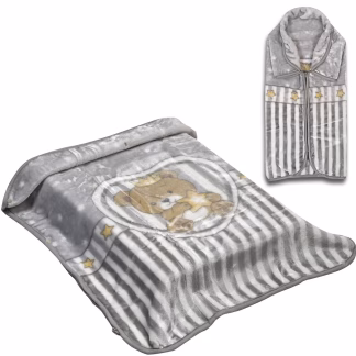 Κουβέρτα Βρεφική - Υπνόσακος Art 5250 80x90 Γκρι
