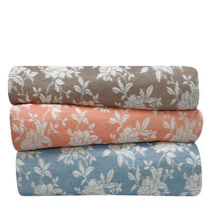 Das Home 413 Κουβερτα Jacquard 230Χ250 Σομον Σομον