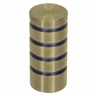 2511 Σετ Ακρα Κουρτινοξυλου Ορειχαλκος