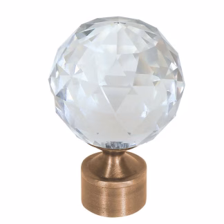 2517 Σετ Ακρα Κουρτινοξυλου Χαλκος