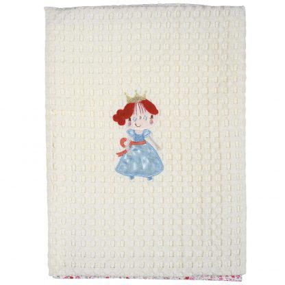 Das Baby 6511 Κουβερτα Πικε 110X150  Dream Embroidery Ροζ Ροζ