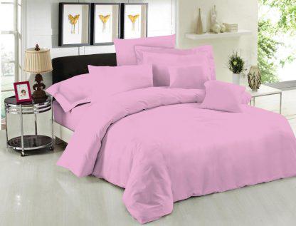 Σεντόνι Μεμονομένο LeBlanc Μονόχρωμο Polycotton 50/50 TC144 Lilac Μονό με λάστιχο 100x200+35