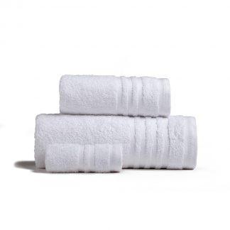 Melinen Home Σετ Πετσέτες 3 Τεμ 30x50, 50x100, 80x150 Premio White