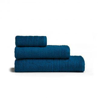 Melinen Home Πετσετα Προσωπου 50x90 Fresca Dark Blue