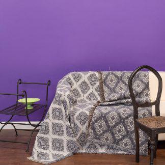 Melinen Home Ριχτάρι Διθέσιου 180x250 Galia Dark Grey