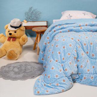 Melinen Home Κουβερτοπάπλωμα Μονό 160x220 Mini Stars Boy