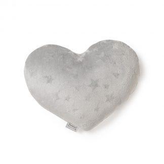 Melinen Home Μαξιλάρι Διακοσμητικό 45x45 Starito Heart Silver