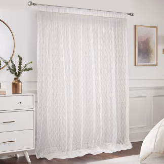 LINO ΚΟΥΡΤΙΝΑ GRUMO WHITE ΜΕ ΤΡΕΣΑ 280X300 LINO ΚΟΥΡΤΙΝΑ GRUMO WHITE ΜΕ ΤΡΕΣΑ 280X300