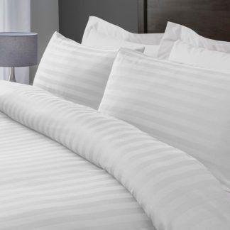 LINO HOTEL ΠΑΠΛΩΜΑ ΕΛΑΦΡΥ MICRO STRIPE WHITE 240x260