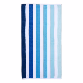 Πετσέτα θαλάσσης Art 2181 86x160 Μπλε ρίγα   Beauty Home