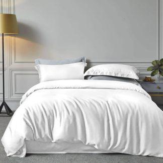 Rythmos Σετ Σεντόνια Bamboo 275X290 Λευκό