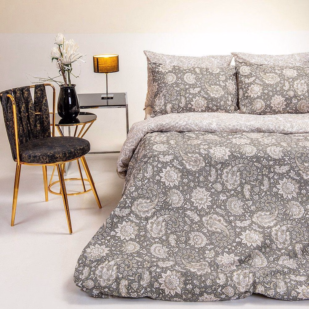 Melinen Σετ Σεντονια King Size Lora Grey Casual Line 260x270 Grey Melinen Σετ Σεντονια King Size Lora Grey Casual Line 260x270 Grey