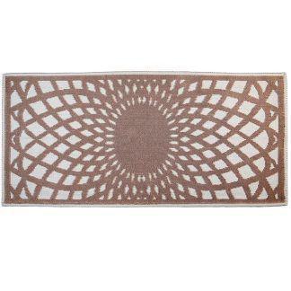 Melinen Χαλι Διαδρομου Kaleidoscope Brown 70x140 Brown