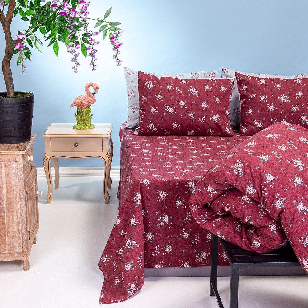 Melinen Παπλωματοθηκη Φανελενια Μονη Ingrid Bordeaux 165x245 Bordeaux Melinen Παπλωματοθηκη Φανελενια Μονη Ingrid Bordeaux 165x245 Bordeaux