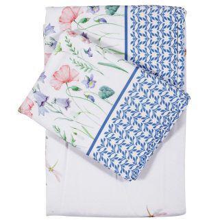 Das Home 0597 Runner 40Χ150 Λευκο - Μπλε - Ροζ Λευκο - Μπλε - Ροζ