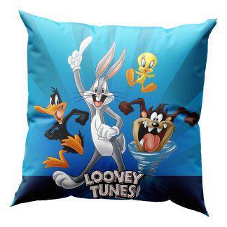 Beauty Home Μαξιλάρι Διακοσμητικό 40x40  Art 6188 Looney Tunes Μπλε