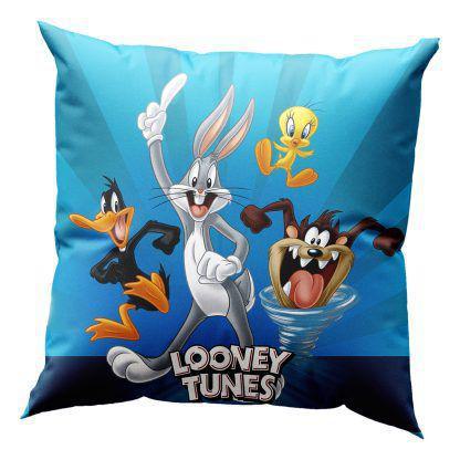 Beauty Home Μαξιλάρι Διακοσμητικό 40x40  Art 6188 Looney Tunes Μπλε