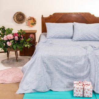 Melinen Home Σεντονι Μονο Romantic Jean Urban Line Mixology 170X270