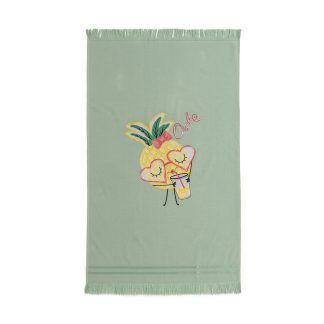 Melinen Home Παιδικη Πετσετα Θαλασσησ Pineapple Mint 70Χ120