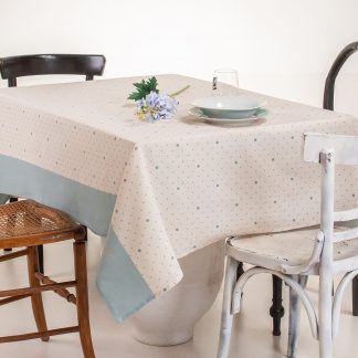 Melinen Home Τραπεζομαντηλο Λονετα Μακροστενο 135Χ220 Tiffany Aqua 135Χ220