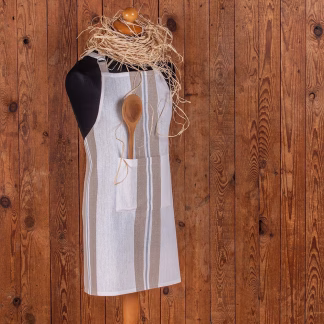 Ποδια Κουζινασ Pepper Stripe Mocca