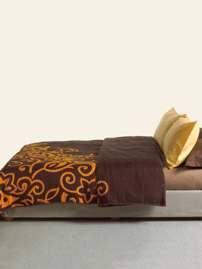 Palamaiki Κουβερλί Cotton Rich 160x260 SILVESTRE ORANGE/BROWN