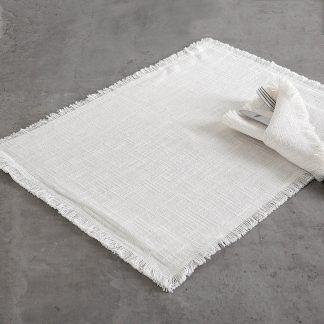 Rythmos Merit - Τραπεζομαντηλο Off White Σουπλα (35Χ50)