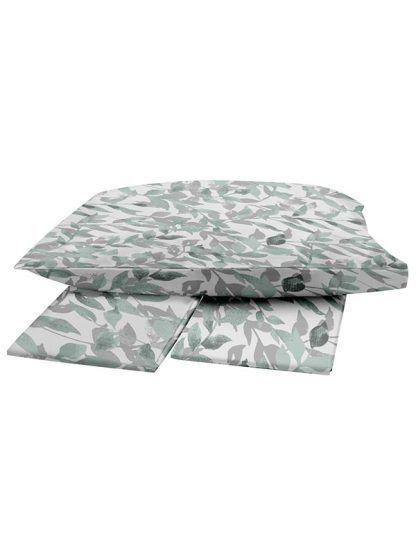 Sunshine Παπλωματοθήκη Menta Εμπριμέ 050 Grey Μονή (170χ250)