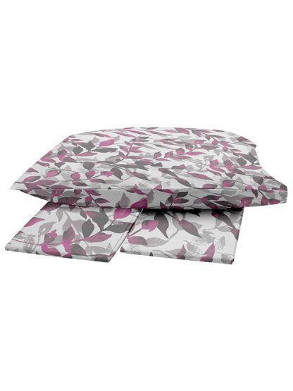 Sunshine Παπλωματοθήκη Menta Εμπριμέ 050 Violet Μονή (170χ250)