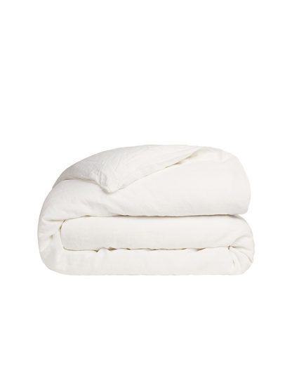 Sunshine Παπλωματοθήκη Cotton Feelings 100 White Υπέρδιπλη (230χ250)