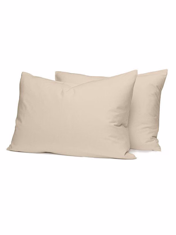 Μαξιλαροθήκες Cotton Feelings 109 Sand 50x70 Μαξιλαροθήκες Cotton Feelings 109 Sand 50x70