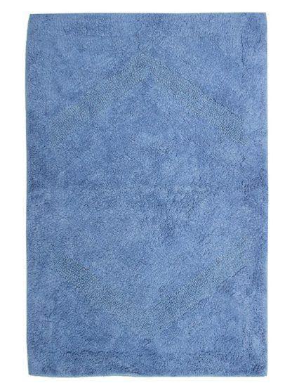 Sunshine Πατάκι βαμβακερό Blue 60 cm x 90 cm