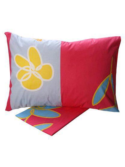 Sunshine Σετ Σεντόνια Cotton Feelings εμπριμέ 129 Pink Μονό (160x260)