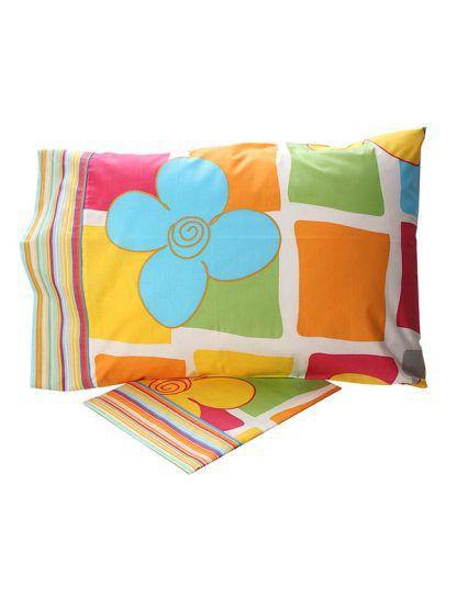 Sunshine Σετ Σεντόνια Cotton Feelings εμπριμέ 2406 Μονό (160x260)