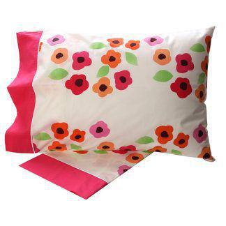 Sunshine Σετ Σεντόνια Cotton Feelings εμπριμέ 529 Pink Μονό (160x260)