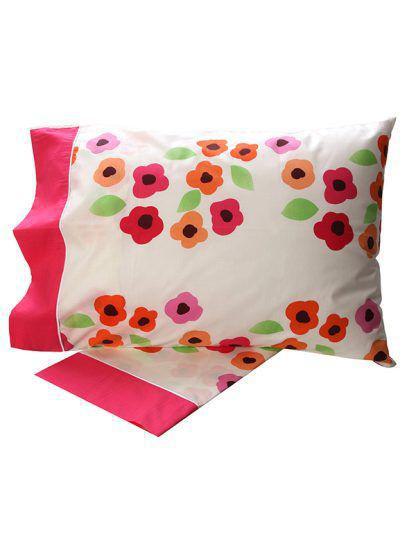 Sunshine Σετ Σεντόνια Cotton Feelings εμπριμέ 529 Pink Μονό (160x260)