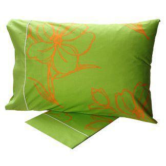 Sunshine Σετ Σεντόνια Cotton Feelings εμπριμέ 537 Green Μονό (160x260)