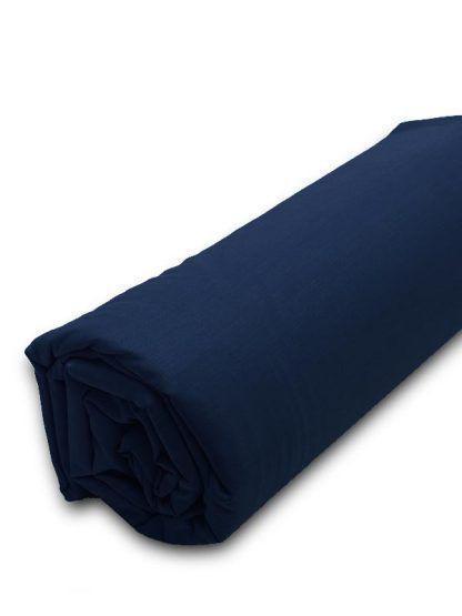 Sunshine Κατωσέντονο Menta με λάστιχο 26 Navy Μονό (100x200+20)
