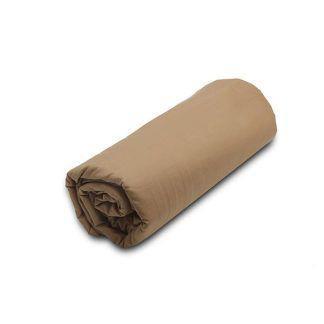 Sunshine Κατωσέντονο Menta με λάστιχο 5 Brown Μονό (100x200+20)