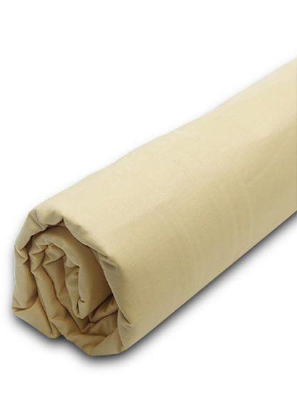 Sunshine Κατωσέντονο Menta με λάστιχο 3 Light Beige Μονό (100x200+20)
